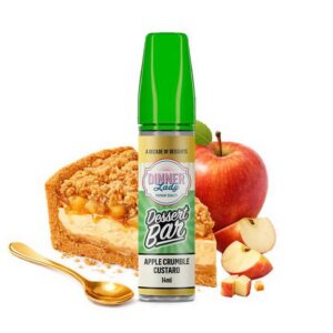 Dinner Lady Dessert Bar Apple Crumble Custard 14/60ml