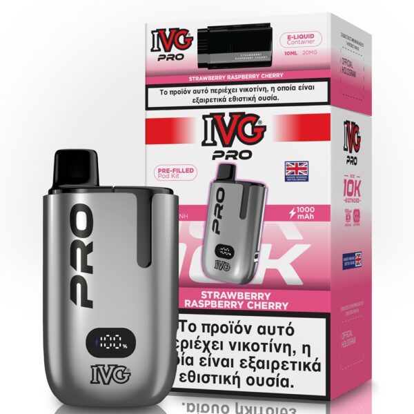 IVG Pro Kit Strawberry Raspberry Cherry 20mg 2ml+10ml