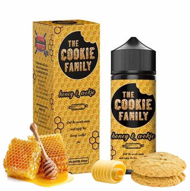 Mad Juice Cookie Family Honey Cookie 24/120ml