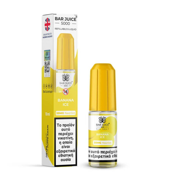 bar20juice20500020banana20ice20vapesecrets.jpg Bar Juice 5000 Banana Ice 10mg Nic Salt