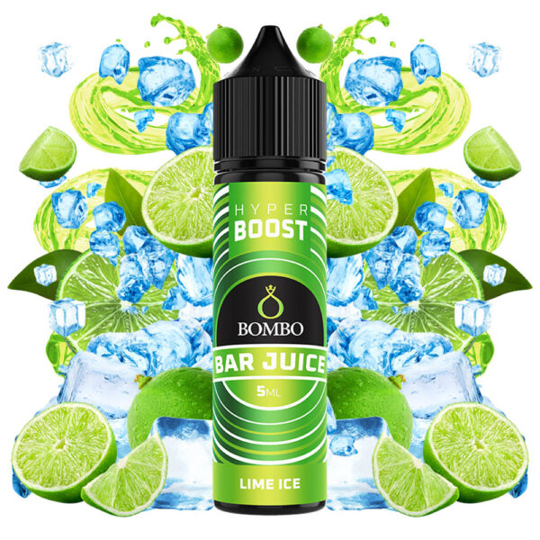 Bombo Bar Juice Hyper Boost Lime Ice 5/60ml