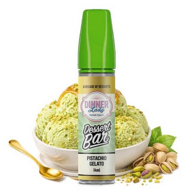 Dinner Lady Dessert Bar Pistachio Gelato Flavour 14/60ml