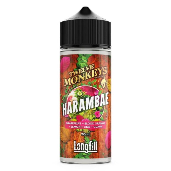 twelve20monkeys20harambae20120ml20vapesecrets.jpg Twelve Monkeys Harambae 20/120ml
