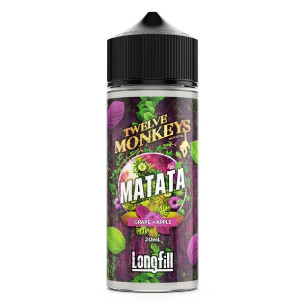 twelve20monkeys20matata20120ml20vapesecrets.jpg Twelve Monkeys Matata 20/120ml