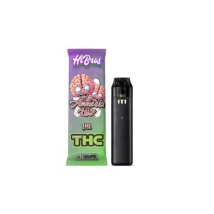 HiBros Disposable Vape CBD Plus Amnesia Haze 1ml