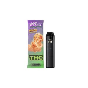 HiBros Disposable Vape CBD Plus Peach & Cream 1ml