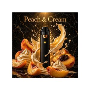 HiBros Disposable Vape CBD Plus Peach & Cream 1ml