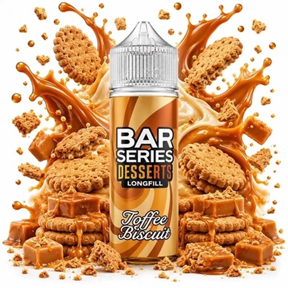Bar Series Toffee Bisquit 10/120ml